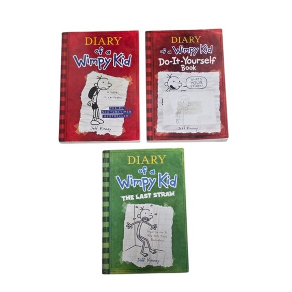 Diary of a Wimpy Kid Set Of 3 Books - Picture 3 of 14